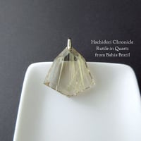 オレンジルチルクォーツ / ドロップ ペンダントトップ [pt-2963