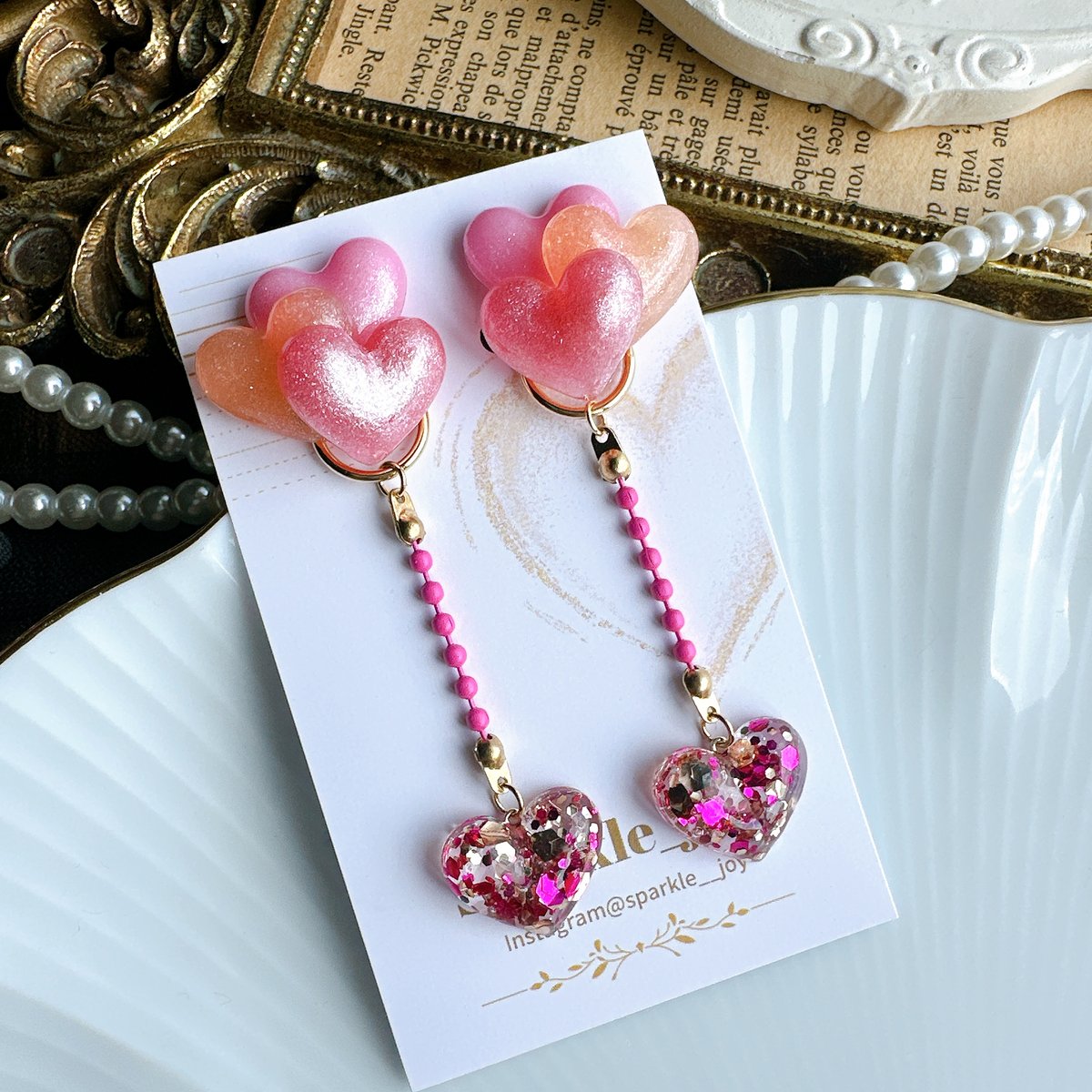断捨離！A様♡専用ページ〔蝶バネ・ネジバネ〕 Mini HEARTY | Sparkle_joY handmade accessory