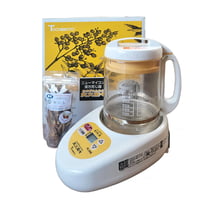 漢方煎じ器霊芝乾燥スライスセット（小20g/1袋）／ 京都府産 原木栽培 農薬不使用