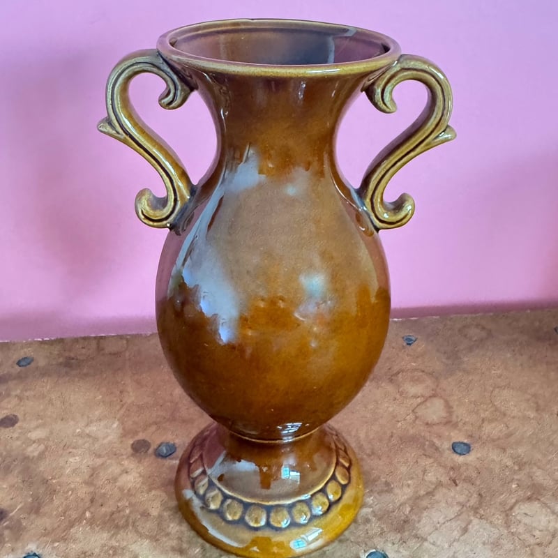 vintage】 Koala Motif Double-Handle Vase | teti