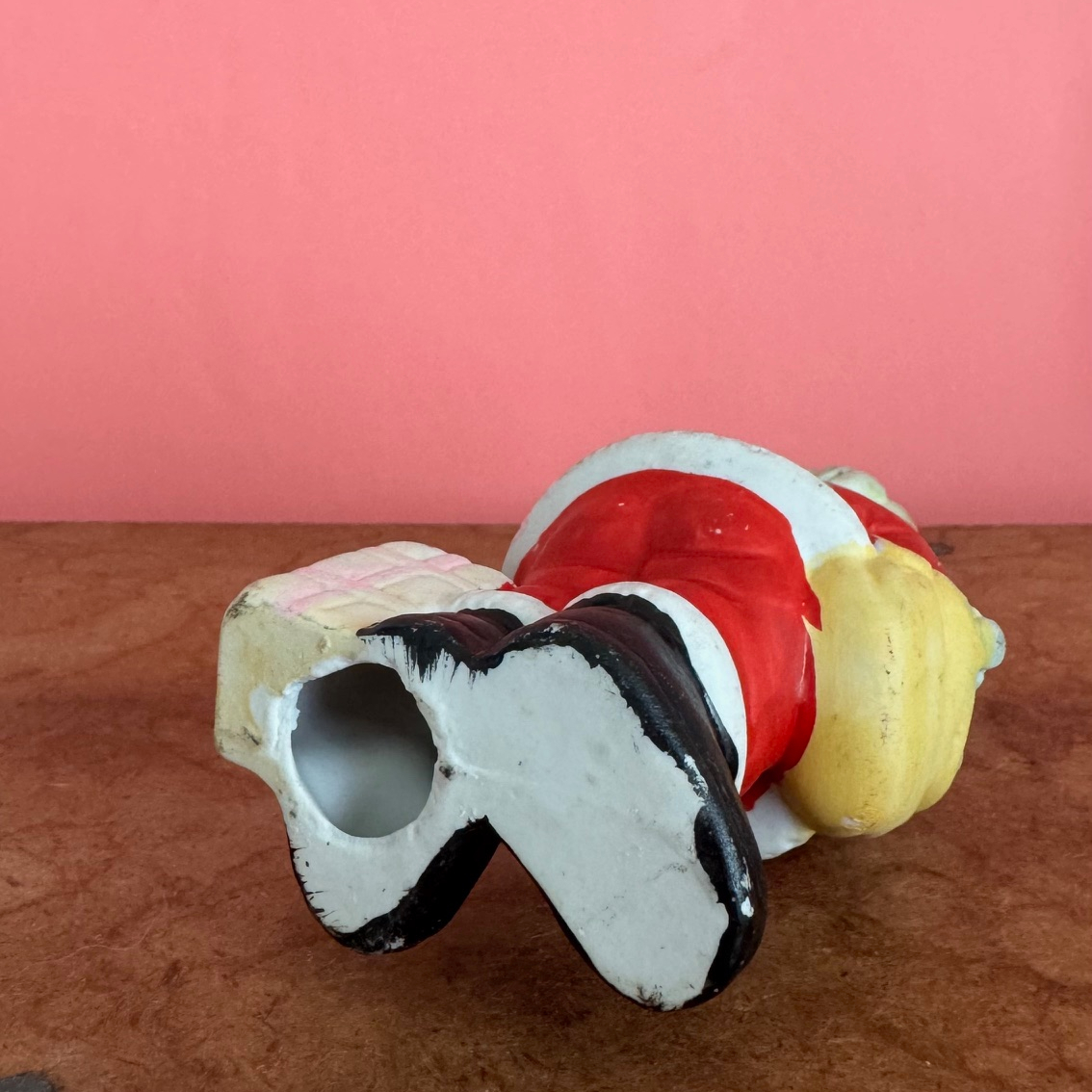 vintage】Santa Claus Ceramic Object b / 陶器製サンタク