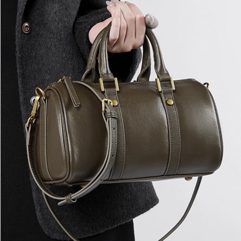 【レトロ希少】西武ライオンズミニボストンバッグ ブラックレザーショルダーミニボストンバッグトレンドレトロ