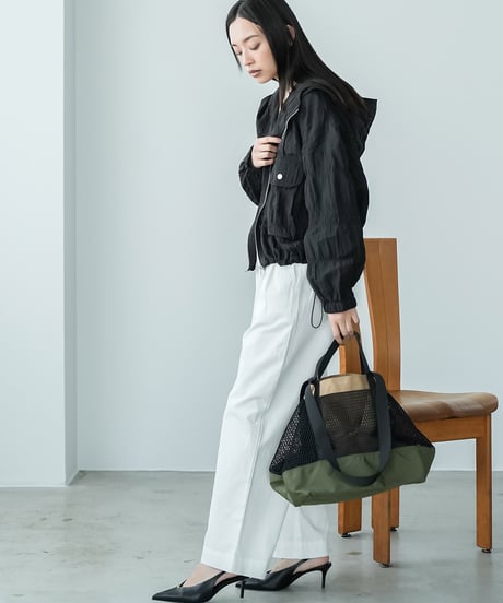 リバーシブルメッシュトートバッグ