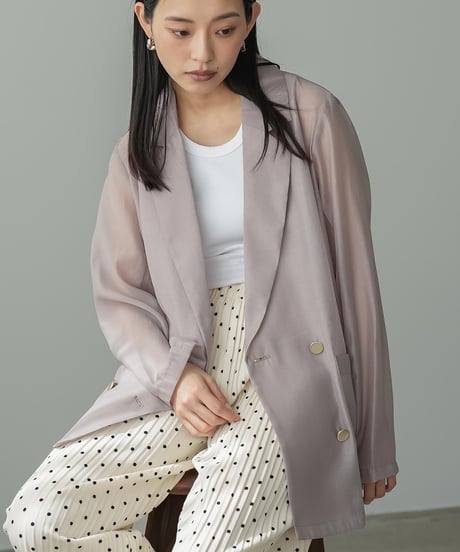 エステルボイルシアーテーラージャケット