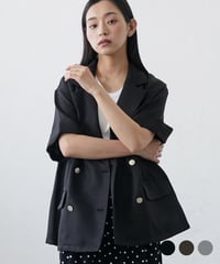 半袖サマーツィードジャケット