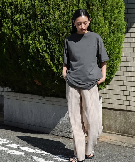 半袖バックプリントフォトTシャツ