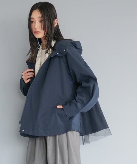バックチュールマウンテンパーカー