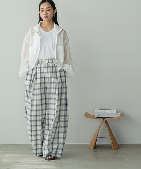 エステルボイルシアースタンドショートブルゾン