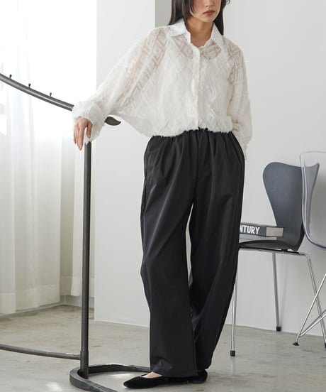 タックコクーンチノパンツ