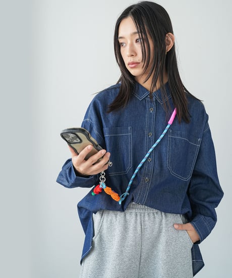 カラフルロープスマホストラップ