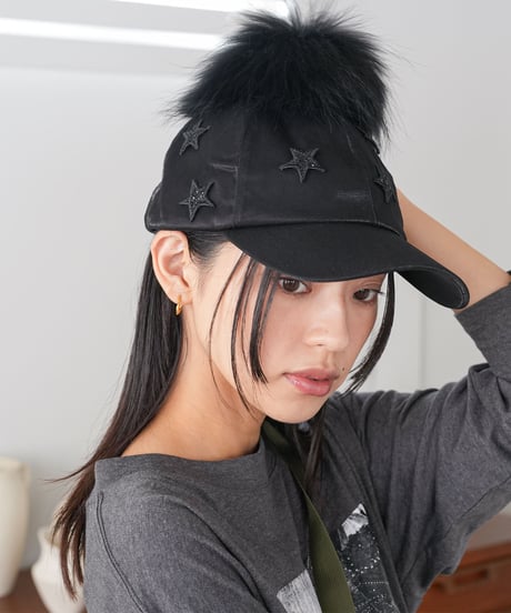 ファー取り外しスターキャップ
