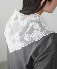 三角レーススカーフ