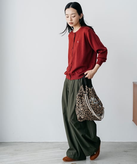 ハート刺繍ニットカーディガン