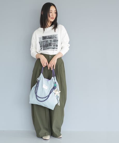 チャーム付き3WAYロープバッグ