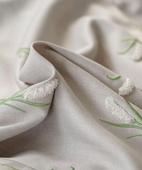 スズラン刺繍ジャケット