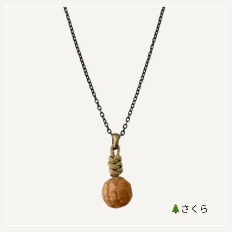 wood*drops　ペンダント