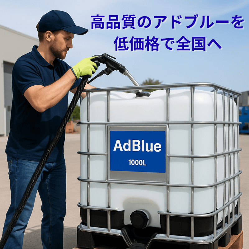給液専用】 アドブルー IBCタンク給液サービス 補充 AdBlue ｜500L