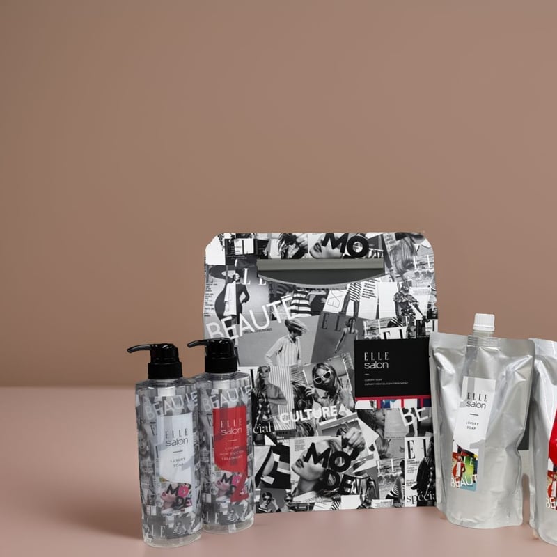 ELLE salonラグジュアリーソープ600ml＆ノンシリコントリートメント