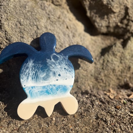 003 ホヌ（S size）　Night ocean