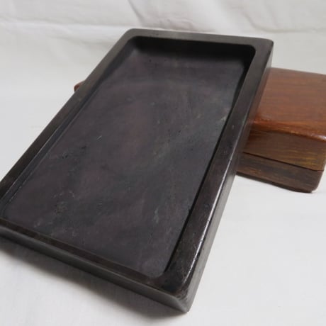 端渓硯 大 吉慶有餘 長24.5cm 端渓硯 大 吉慶有餘 長24.5cm