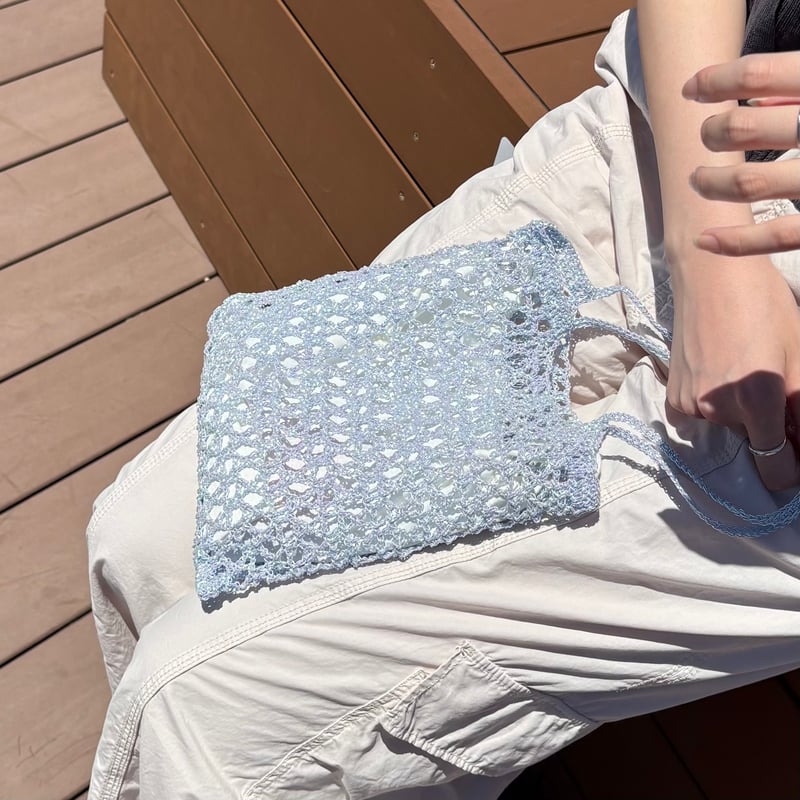 編み図のみ：Twinkle bag(トゥインクルバッグ) | natsuki knit.