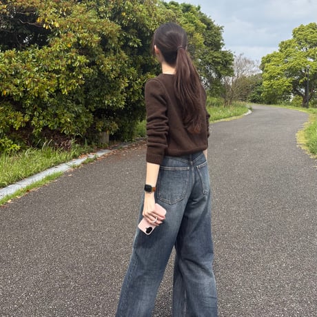 編み図のみ：V-Line Cardigan(ブイラインカーディガン)