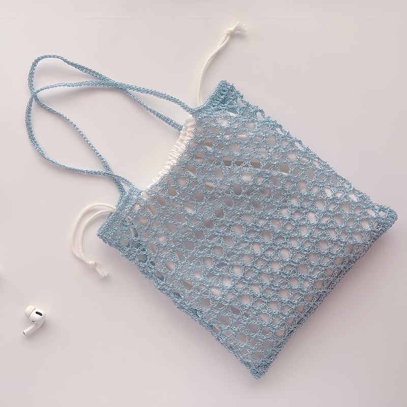編み図のみ：Twinkle bag(トゥインクルバッグ) | natsuki knit.