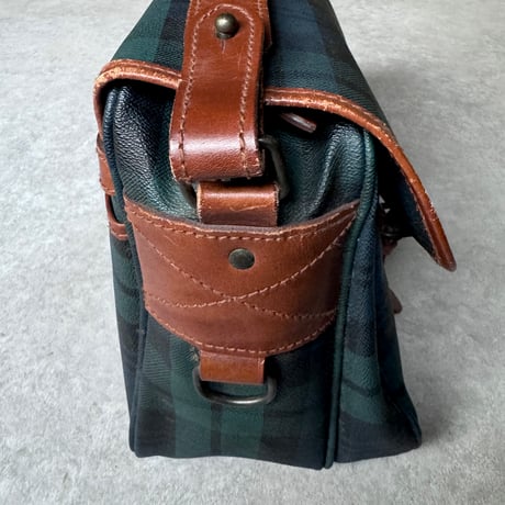 90's "POLO RALPH LAUREN" Black Wathc Shoulder Bag