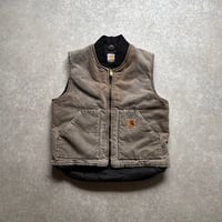 90's "carhartt" Duck Vest
