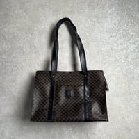 80's "CELINE" Macadam Tote Bag
