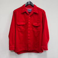 70's "PENDLETON" Virgin Wool Board Shirt (XL)