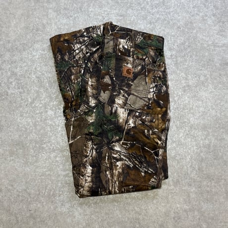 10's "carhartt" Realtree Camo Pants (32×32)