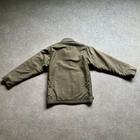 70-80's "US NAVY" A-2 Deck Jacket (SMALL)