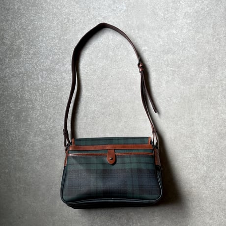 90's "POLO RALPH LAUREN" Black Wathc Shoulder Bag