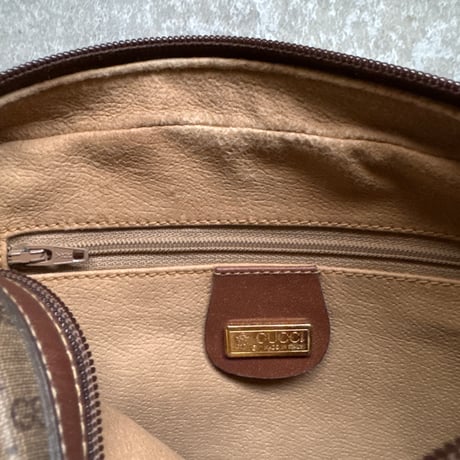 70-80's "GUCCI" GG Shoulder Bag