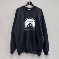 90's "Paramount" Company Logo Crew Sweat(XL)