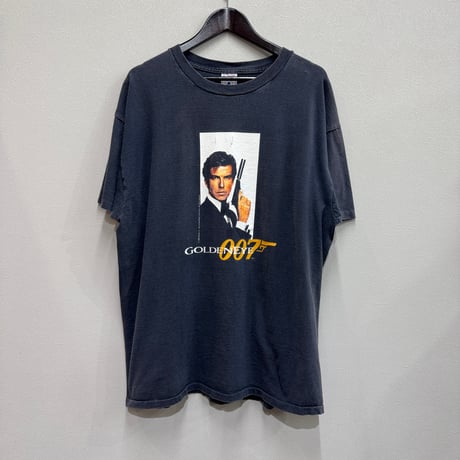 90's "007 GOLDENEYE" 'Bond JamesBond' Movie Tee(XL)