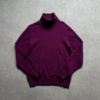 "AMI Paris" Turtle Neck Wool Sweater