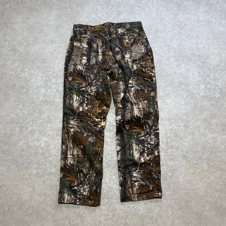 10's "carhartt" Realtree Camo Pants (32×32)