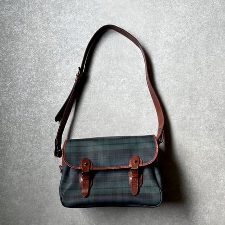 90's "POLO RALPH LAUREN" Black Wathc Shoulder Bag