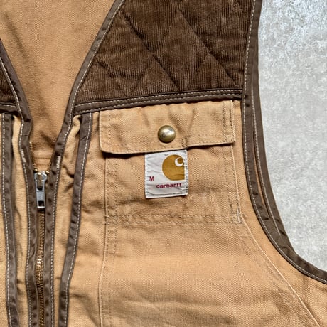 70-80's "carhartt" Hunting Vest(M)