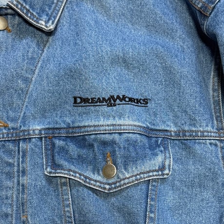 90's "DREAMWORKS" USA製 Denim Jacket(L)