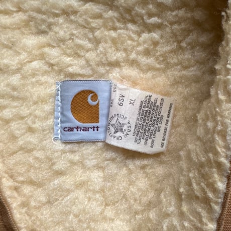 80's "carhartt" 星タグ Duck Boa Vest(XL)