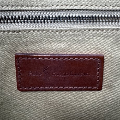 90's "POLO RALPH LAUREN" Black Wathc Shoulder Bag