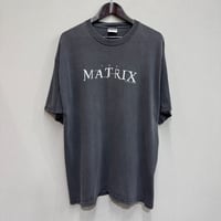 90's "THE MATRIX" Movie Logo Tee(XL)
