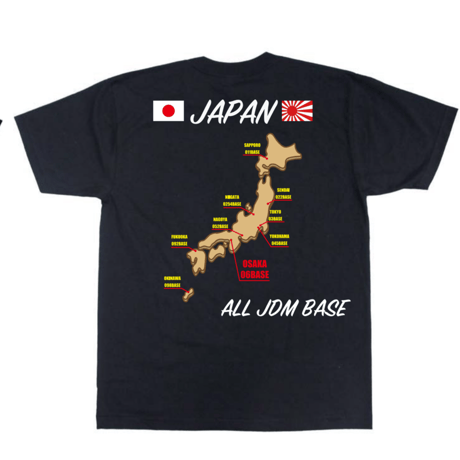 JDM MAP S/S T-SHIRTS