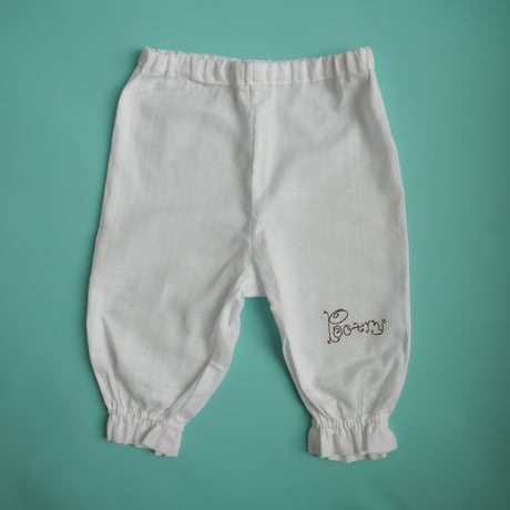 growing pants <90-110cm>【white】