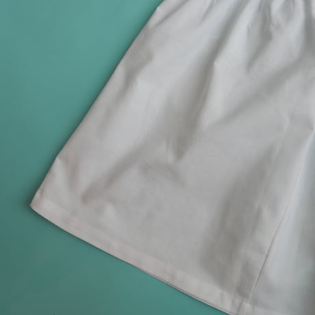 growing dress <110-130cm>【white】