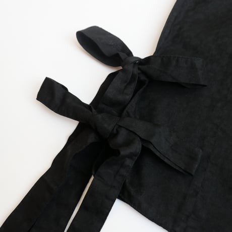 canvas ribbon vest