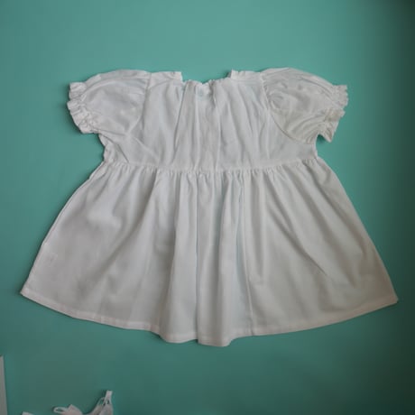 growing dress <110-130cm>【white】